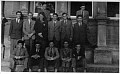 AH-02 Form 5A - (O Level Courses) 1952/53 L - R/ Back - Front Roger Davis, Alwyn Hawkes, Bob Marshall, Terry Smith, Tony Barnes, Abdul Wahed, Mike Delaney, Pappaellinas, Jamal Mahim, Andre Huchet, Nissim Hakak, Joanimides & Ray Kalbfell.